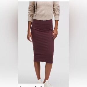 Lululemon 6 espresso brown Pencil Skirt